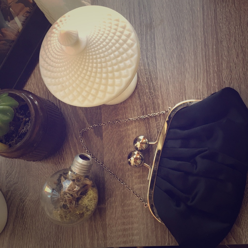 The little black clutch